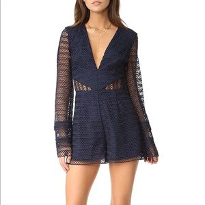 Keepsake All night Lace Romper